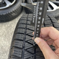 極美品　LEXUS レクサスNX純正アルミホイール　18×7.5J +35 PCD114.3 5H スタッドレス　ブリザックDM-V3 225/60R18 4本の画像