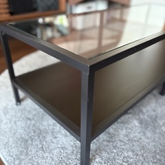 【美品】ガラステーブル 　の画像