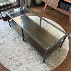 【美品】ガラステーブル 　の画像