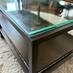 【美品】ガラステーブル 　の画像