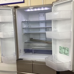 MITSUBISHI 6ドア冷蔵庫 2021年製の画像