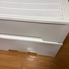収納ケース2個せっセットの画像