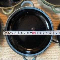 陶器皿セット 5枚スプーン付きの画像