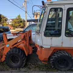 タイヤショベル　ホイールローダー　ショベル　実働　ヒタチ　日立　LX20の画像