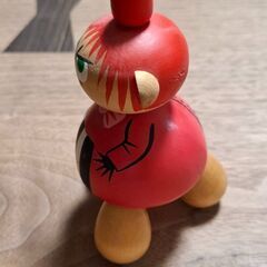 ミイの木製ツボ押し(MOOMINキャラクター)の画像