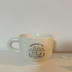 【美品】WARMGREYTAIL韓国 マグカップ 犬モチーフ　カップ　　の画像