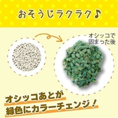 新品　猫砂（ネコスナ）　カラーチェンジタイプ 5L×6コの画像