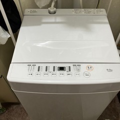 ※お話し中※ヤマゼン PJWMB-60-WH 2023年製 6.0kg 洗濯機 の画像