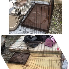 犬猫 ペット ゲージ  キャリー トイレ 多頭飼い まとめての画像