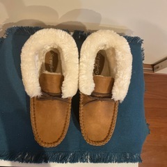 Carnival Joy ムートンブーツ 茶色　サイズM L新品　モカシンの画像