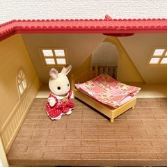 ※訳あり価格※シルバニア はじめてのシルバニアファミリー 人形付きですぐ遊べます❁¨̮の画像