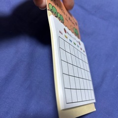 カレンダー型付箋の画像