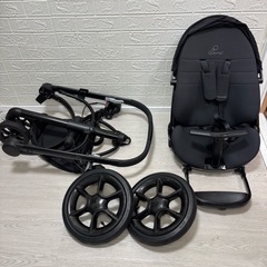 ［美品✨］ 手洗い清掃済み Quinny クイニー　mood ムード　両対面式　三輪　福岡の画像