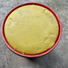 【リユースショップスパークル】スツール缶　ペコちゃん　ポコちゃん　ドラム缶　昭和レトロ　ブリキ缶　配送設置可能♪の画像