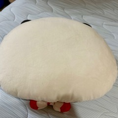 ごきげんパンダ フェイスクッションの画像