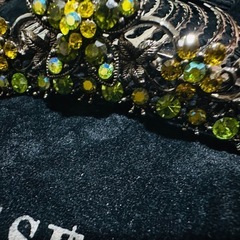 【未使用】PRESHA プレシャ スワロフスキー コーム ヘアアクセサリーの画像