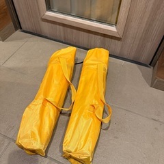 コンパクト　チェア　アウトドア2セットの画像