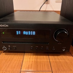 Denon D-T1 Hi-Fiセット／メインユニット＋スピーカー2台／Bluetooth/CD/AUX／¥5,000の画像