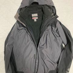 Eddie Bauer メンズM 防水マウンテンパーカー フリース付 オシャレの画像