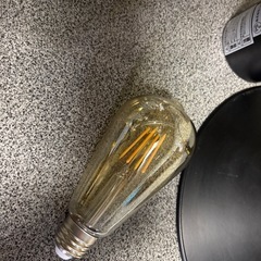 ニトリ　ペンダントライト　エジソン球付きの画像