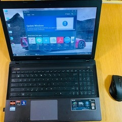 ASUS ノートパソコン K55D AMD A8-4500M の画像