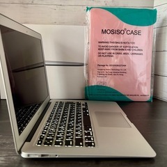 ⭐️超美品 ⭐️かわいい保護ケース付(新品)💕MacBook Air 13インチ/Early 2015 /A1466/macOS Monterey/ Core i5 1.6GHz(2.7GHz)/メモリ4GB/SSD 128GB/JIS配列/元箱付/バッテリー正常🔋✨の画像