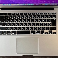 ⭐️超美品 ⭐️かわいい保護ケース付(新品)💕MacBook Air 13インチ/Early 2015 /A1466/macOS Monterey/ Core i5 1.6GHz(2.7GHz)/メモリ4GB/SSD 128GB/JIS配列/元箱付/バッテリー正常🔋✨の画像