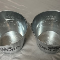 コロナビール　バケツ　2個の画像