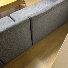 ソファ　サイドチェア付きの画像