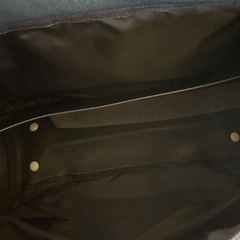 新品LUNGWOOD ビジネスバッグ 黒と茶色の画像