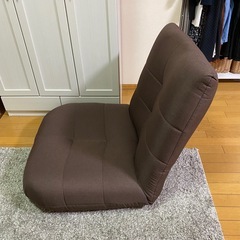大きめサイズのリクライニング座椅子 Racco Big 座面ポケットコイルの画像
