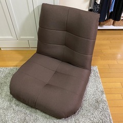 大きめサイズのリクライニング座椅子 Racco Big 座面ポケットコイルの画像