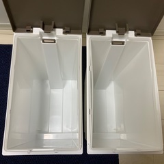 【あげます】ゴミ箱2個の画像