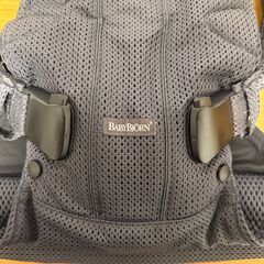 【美品】ベビービョルン 抱っこ紐 ONE KAI Air（アンスラサイト／正規品）※洗濯済・引き取り限定の画像