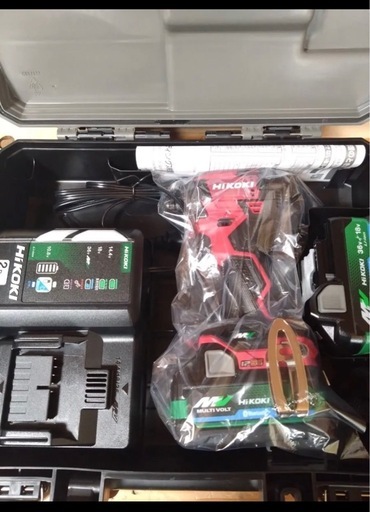 新品未使用　HiKOKI充電式インパクトドライバーWH36DD2XHRZ スコーピオンレッド