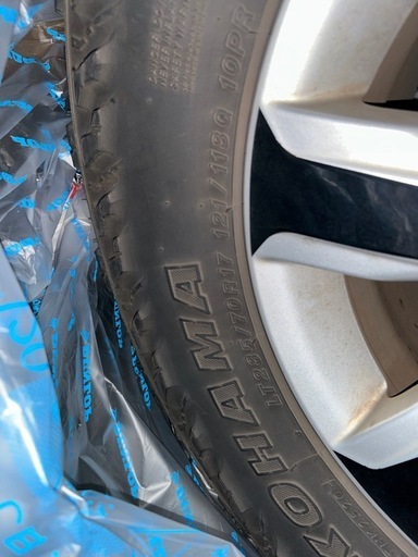 トヨタ純正ホイール　4本　fjクルーザー　プラド　ランクル　タイヤ　純正ホイール　ジオランダー
