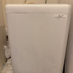 29日20じ20時ひきわたし引き渡しパナソニック5.0kg洗濯機の画像