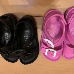 〖美品〗BREEZEサンダルの画像