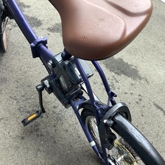 715  ベルテック新機種電動アシスト自転車折りたたみ20インチ　コンボディーの画像