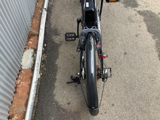 716  ベルテック新機種電動アシスト自転車折りたたみ20インチ　ブラックボディー