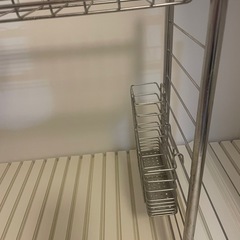 伸縮　上ラックSUS ニトリ
の画像