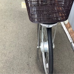 718  サンヨー新機種電動アシスト自転車eneloop bike26インチブラウンアルミの画像