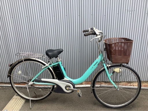 パナソニック新機種電動アシスト自転車viviDX Style26インチブルー パナソニック新機種電動アシスト自転車viviDX Style26インチブルー