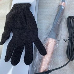新品Bestop カールヘアアイロン 耐熱グローブ付きの画像