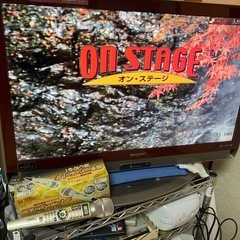 テレビがあれば使えるカラオケ　ON STAGE オンステージ デュエットマイク付の画像