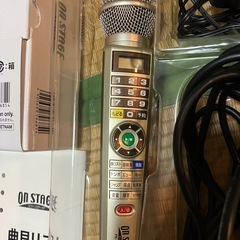 テレビがあれば使えるカラオケ　ON STAGE オンステージ デュエットマイク付の画像