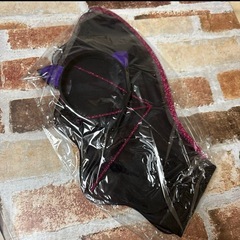ハロウィン 仮装 子供 ワンピース 魔女 コスプレ パープル カチューシャの画像