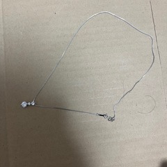 人口ダイヤモンドネックレスの画像