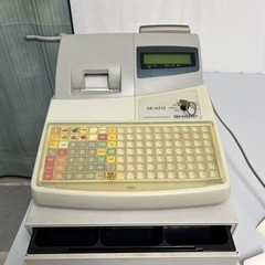 レジスター SHARP XE-A212 2003年製　ジャンク品の画像