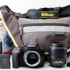 S数少！Nikon D5500☆Wi-Fi内蔵☆カメラバック☆すぐ使える 1